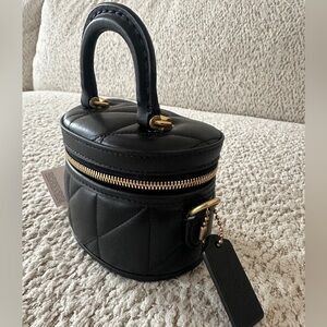 Coach Black Quilted Trail Crossbody Bag12